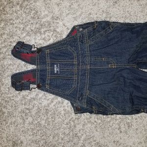 Baby jean overalls